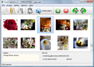explorer popup modal Photo Slideshow Website